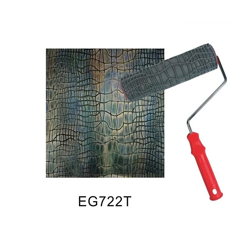 Suitable for Wall Painting Decorative Art Roller Textured Stencil Tool 10/8/7 Inch Pattern Paint Roller