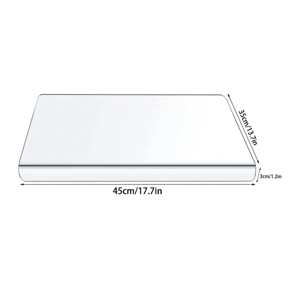 Acrylic Transparent Cutting Board Anti-slip Kitchen Cutting Chopping Boards Counter Countertop Protector for Kitchen Accessories