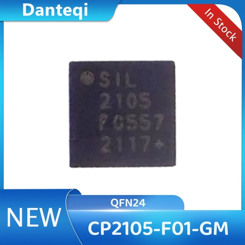 10PCS/LOT CP2105-F01 QFN24 CP2105-F01-GM Chipset