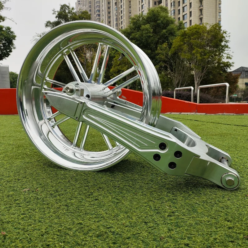 Precision Machining 6061t6 Aluminum Motorcycle Modification Rear Frame Flat Fork Suitable for 883 X48 5