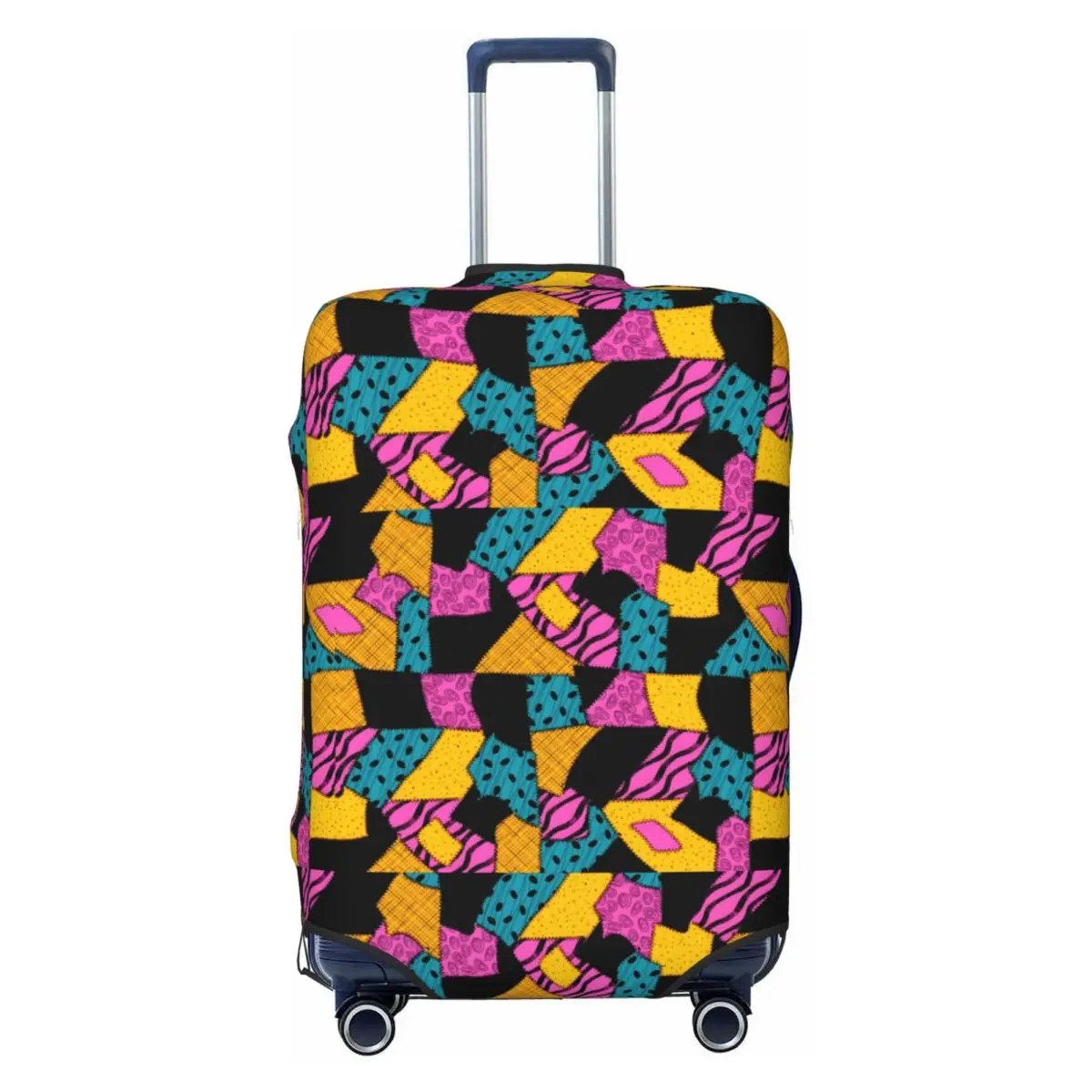 

Custom Cute N-Nightmares C-Christmas Comic Hot Luggage Cover Protector Elastic Halloween Travel Suitcase Covers