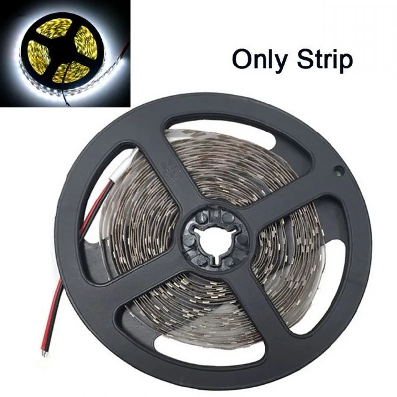 LED Strip 5M / Roll led strip 2835 Luminous Flux More Higher Than Old 2835 SMD Strip light 60LEDs/M 12V lamp String Decor