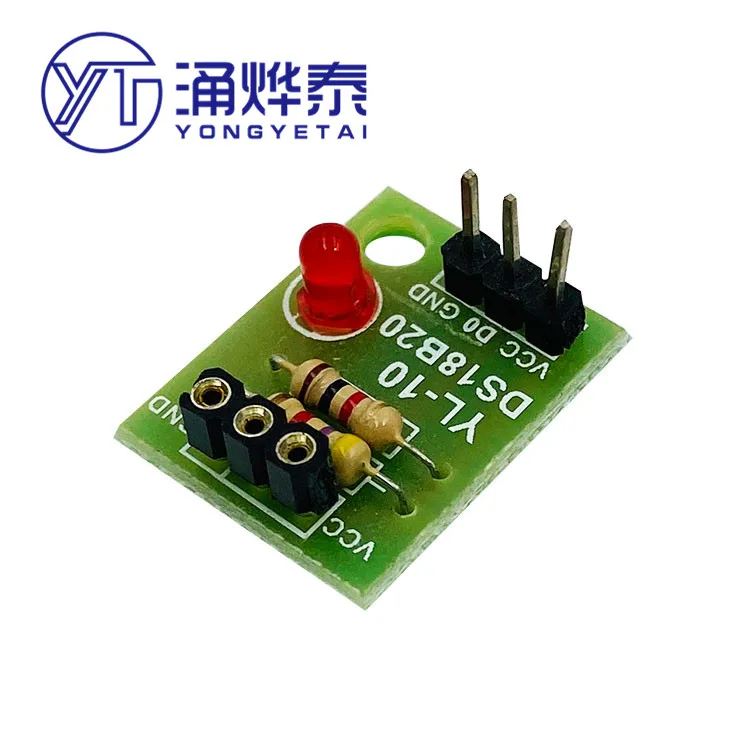 Temperature Sensor Module No DS18B20 Thermometer Interface Board  DIY Projects Compatible with Arduino  Other Microcontrollers