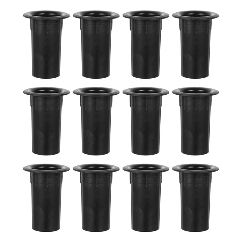M09K Replacement Speaker Port Tube 12PCS 5Inch Subwoofer Box Reflex Tube Bell Mouth Pilot Hole
