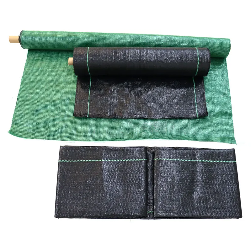 2025年ヘビーデューティー除草PP/PE生地グランドカバーランドスケープブロックバリアコントロールマット（農業用/園芸用）