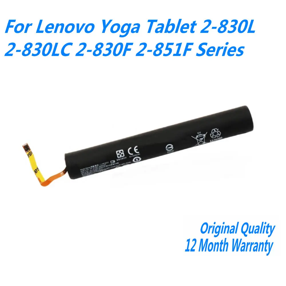 

Original 3.75V 24Wh 6400mAh L14C2K31 L14D2K31 Battery For Lenovo Yoga Tablet 2-830L 2-830LC 2-830F 2-851F Series