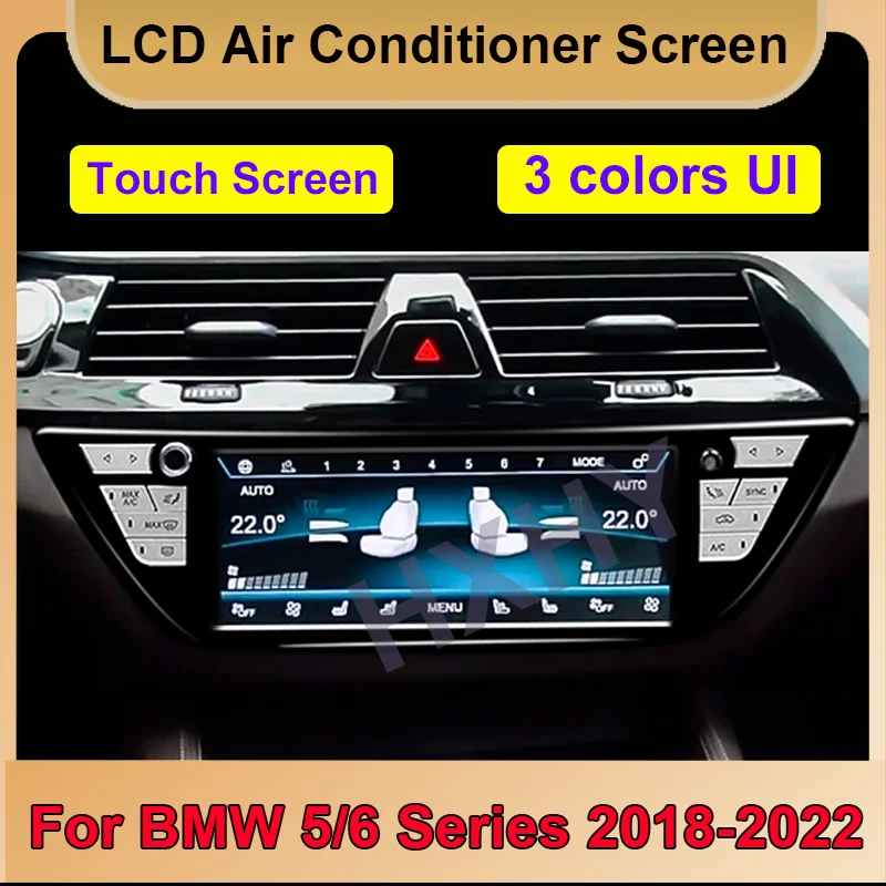 

Air Conditioning Climate Control Screen AC Panel Touch Board LCD Digital For BMW 5 6 Series G30 G31 G38 GT M5 F82 G82 2018-2022