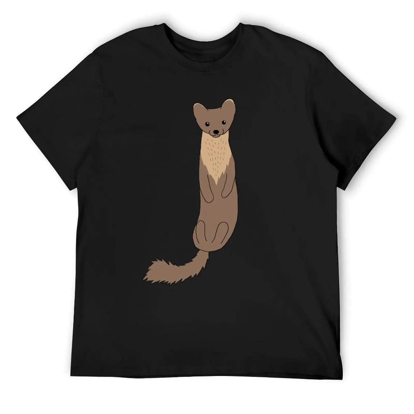 Pine marten T-Shirt graphic tee shirt anime figures shirts graphic designer shirts clothing for men