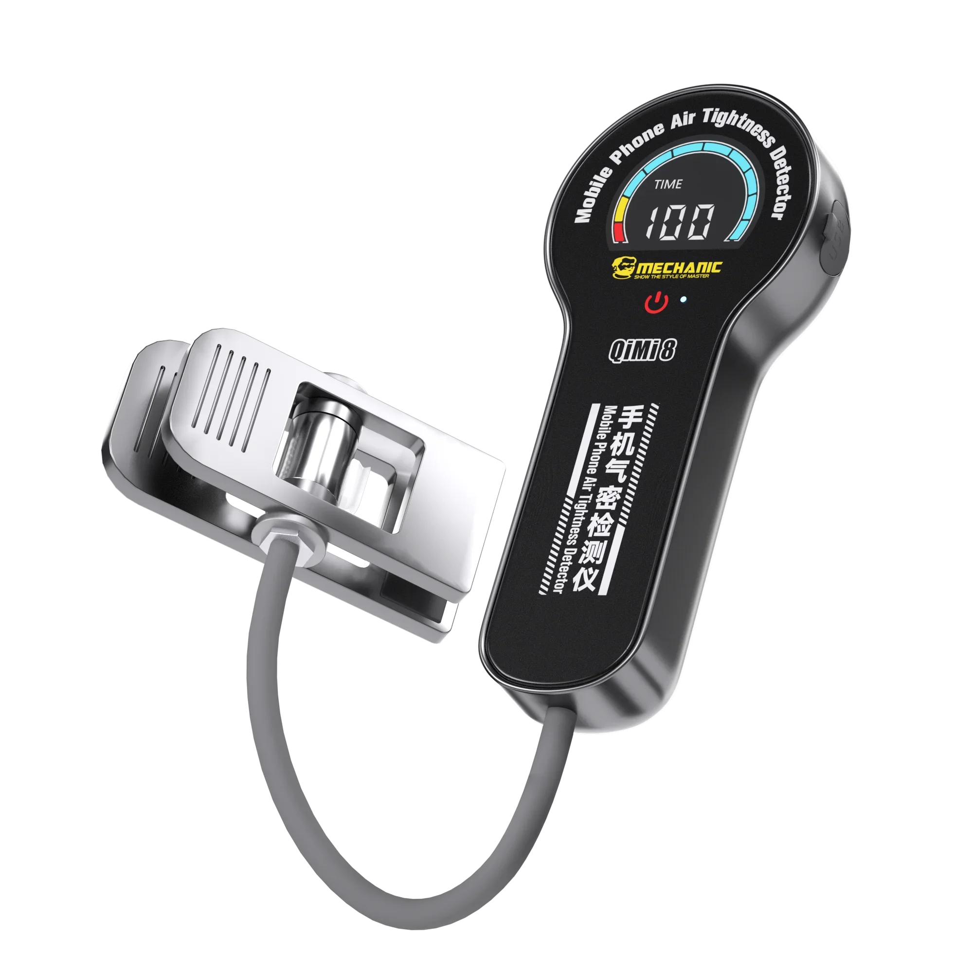 Mechanic Qimi8 Intelligent Mobile Phone Airtight Detector One Click Start LED Screen Tool for Phone Waterproof Seal Detection