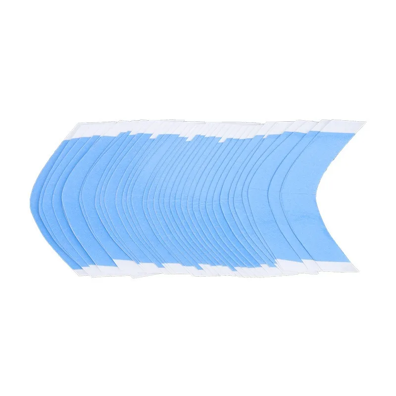 36Pcs/Bag Big Bend Waterproof Sweatproof Hair Tape Double Side Adhesive Tape Lace Wig Toupee Replacement Hairdresser Accessories