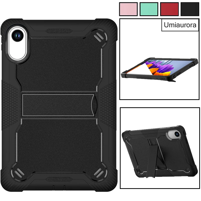 

For Xiaomi Redmi Pad 2 Pad2 11 inch 2025 Full Body Shockproof Silicon PC Hybrid Armor Case Anti-fall Stand Tablet Cover Funda