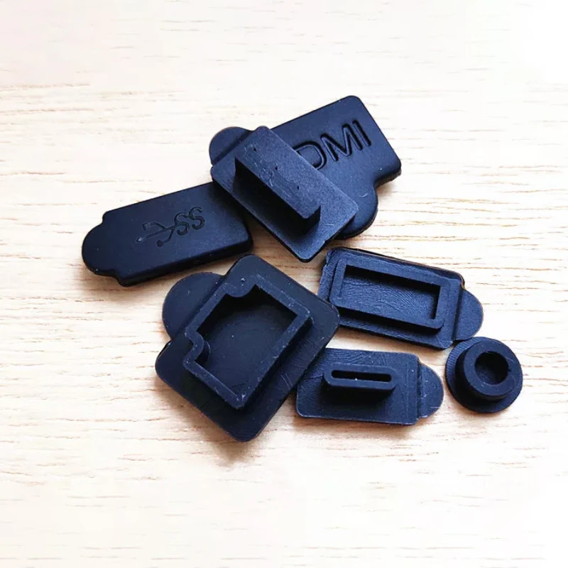 1Set Dust Plug Prevent Protective Cover Silicone Case Anti-dust USB Ports Dustproof Kit For PS5 Slim Console Accessorie - view 6