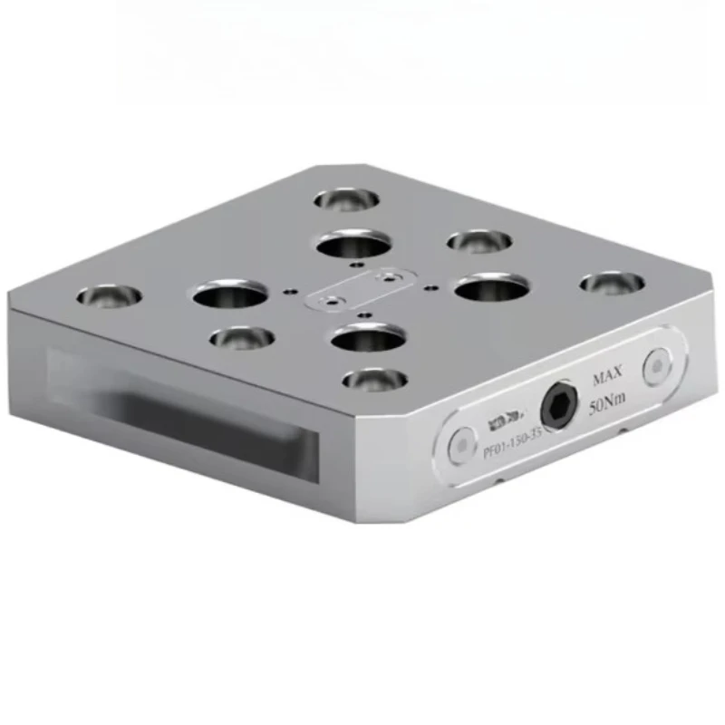 Fixture base for numerical control with zero positioning system
