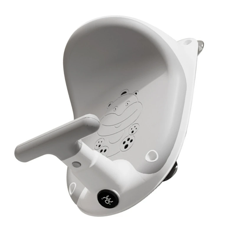 Intelligent Temperature Sensing Bathtub Bracket Nonslip Shower Stool for Infant