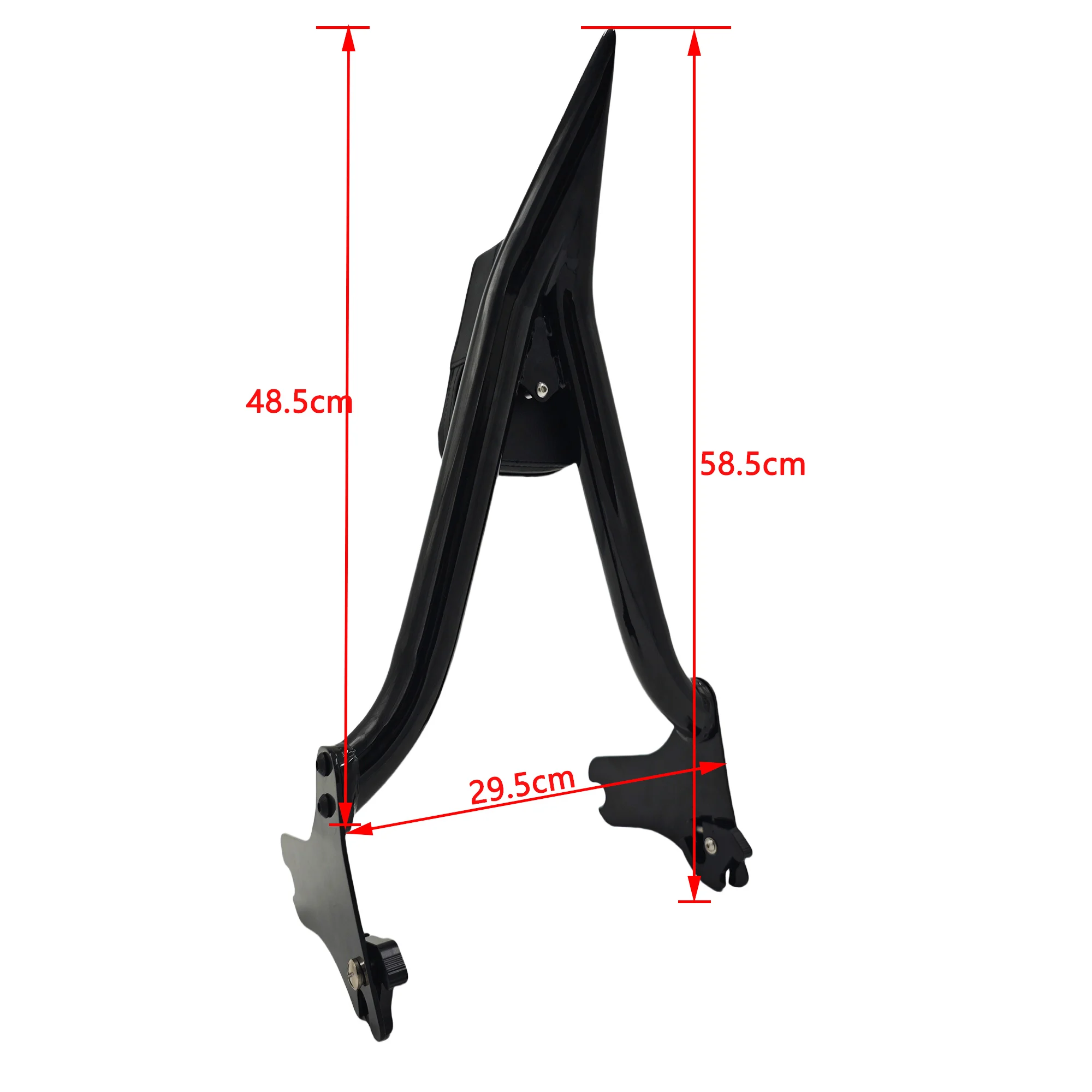 Detachable Sissy Bar 22''Backrest Sissy Bar For Harley Road King Street Touring CVO Road King Electra Glide 1997-2008