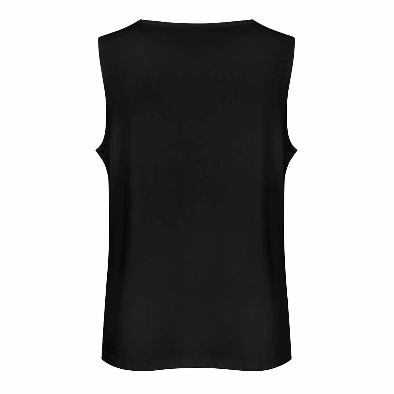 Grote Zwarte Tank Top Vest Voor Jongen Gym T-Shirts Voor Mannen T-Shirts Mannen