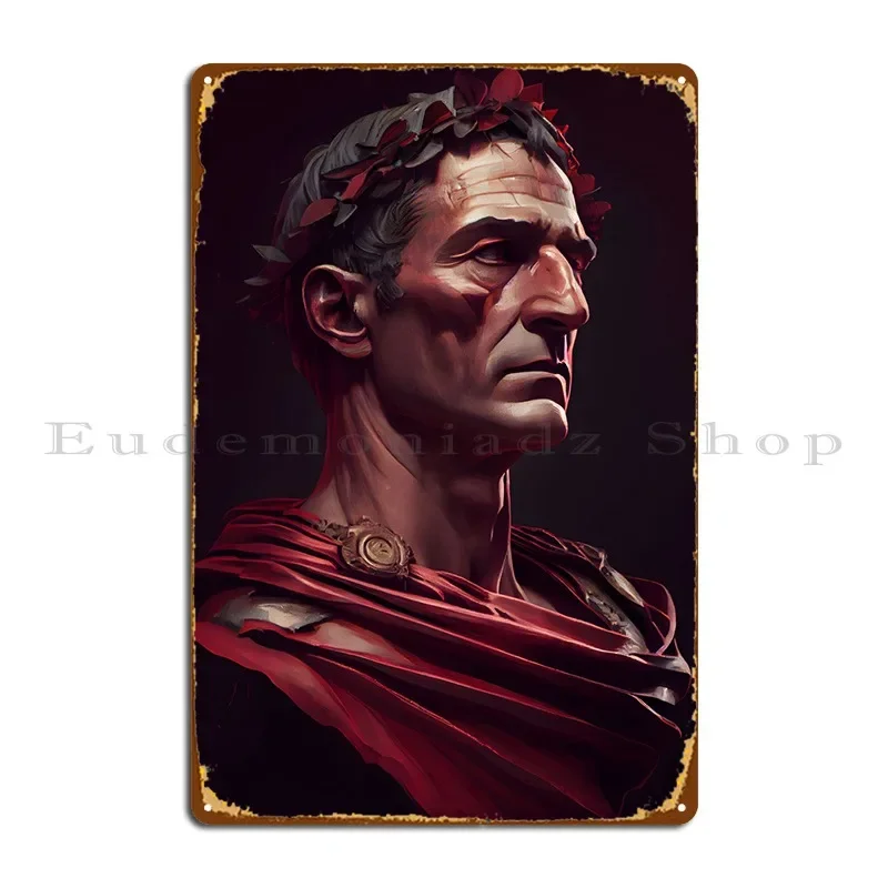 Caesar Metal Sign Wall Decor Customized Party Plates Decoration Bar Tin Sign Poster