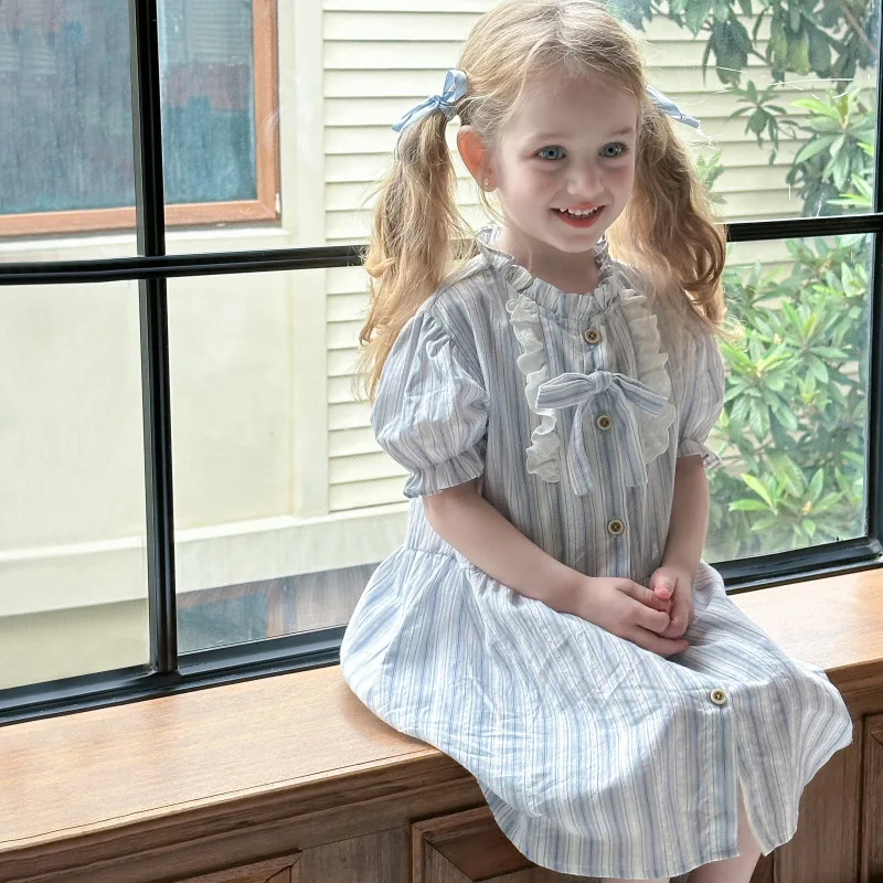 Blue Striped Dress … - image