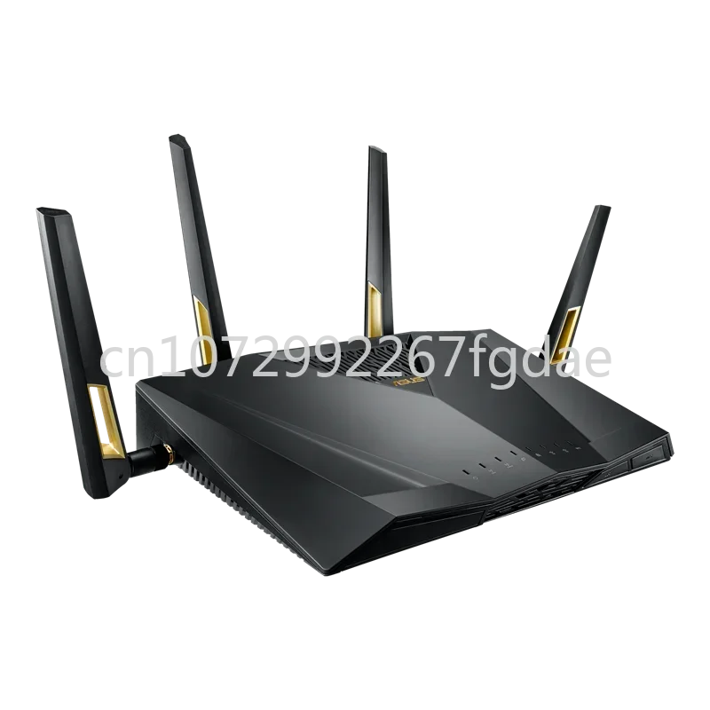 WiFi 6 Router RT-AX88U AX6000 Dual Band 6000Mbps MU-MIMO & OFDMA, AiMesh for Whole-home And AiProtection