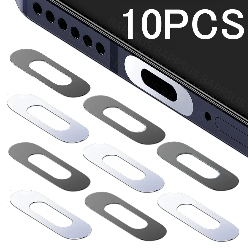 15PM Metal Charging Port Protective Sticker For iPhone 15 Plus Pro Max Anti-Scratch Dustproof Charge Ports Protector Film 2024