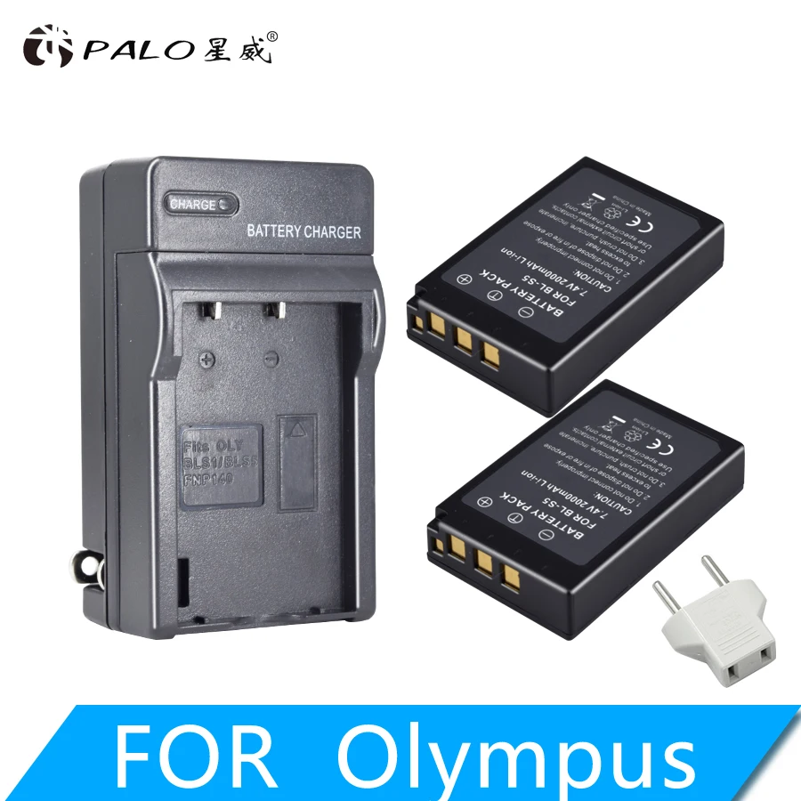 

PS-BLS5 PS BLS5 BLS-5 BLS-50 BLS50 Camera Battery for Olympus PEN E-PL2,E-PL5,E-PL6,E-PL7,E-PM2, OM-D E-M10, E-M10 II, Stylus1