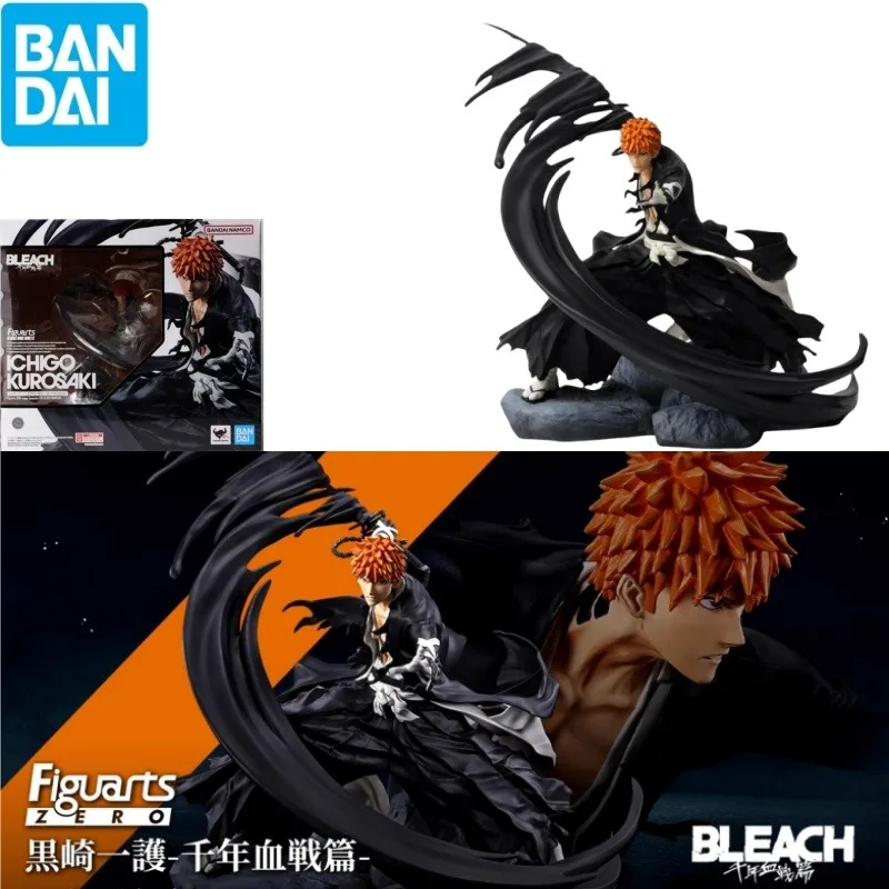 

Фигурка Bandai Original в наличии фигуарт ZERO Отбеливатель Аниме фигурки Kurosaki Ichigo Фигурки игрушки для мальчиков детские подарки коллекция