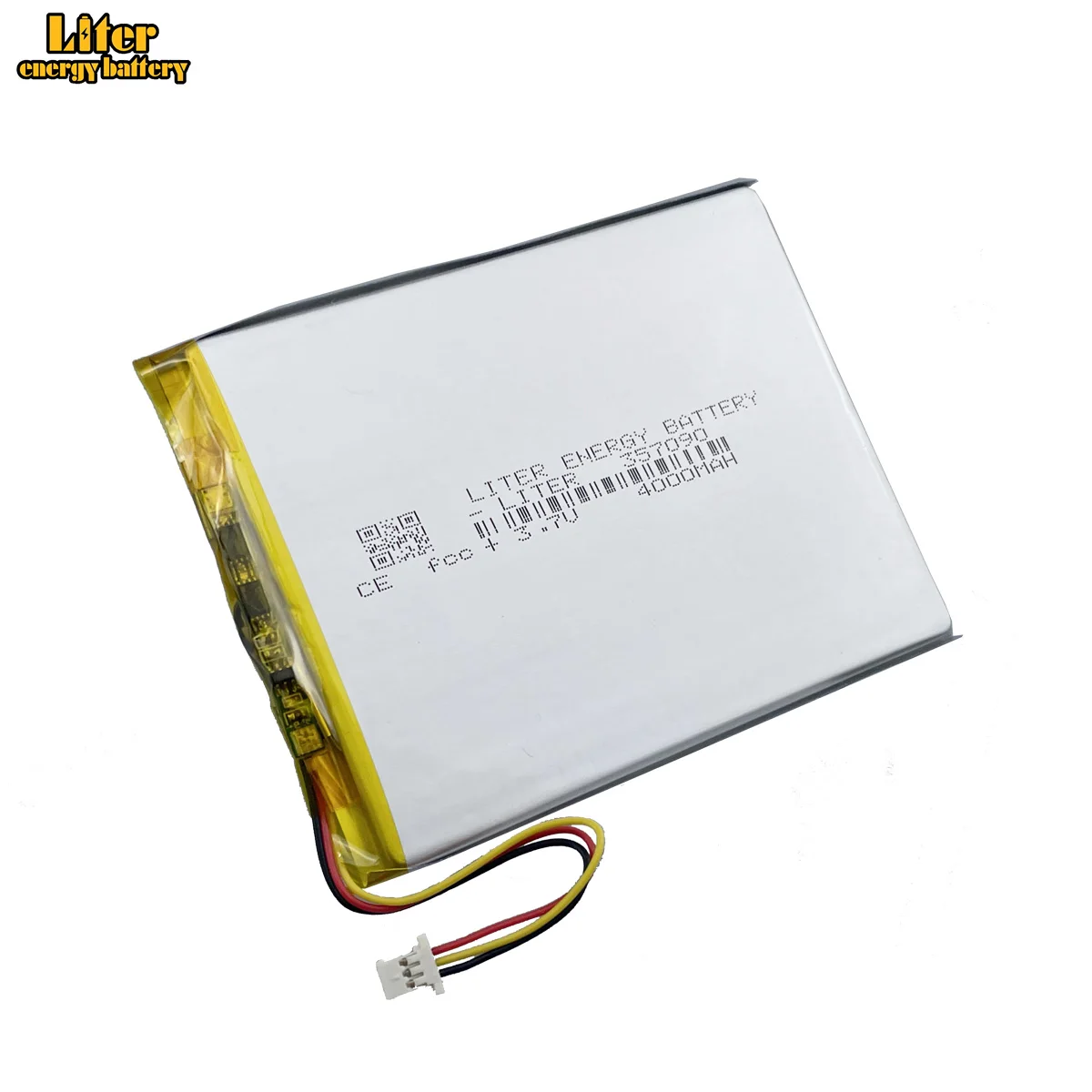 3สายเชื่อมต่อ357090 3.7V 4000MAh แบตเตอรี่ลิเธียมโพลิเมอร์ Lipo Li-Ion แบตเตอรี่สำหรับแท็บเล็ต PC E-Book Medical อุปกรณ์
