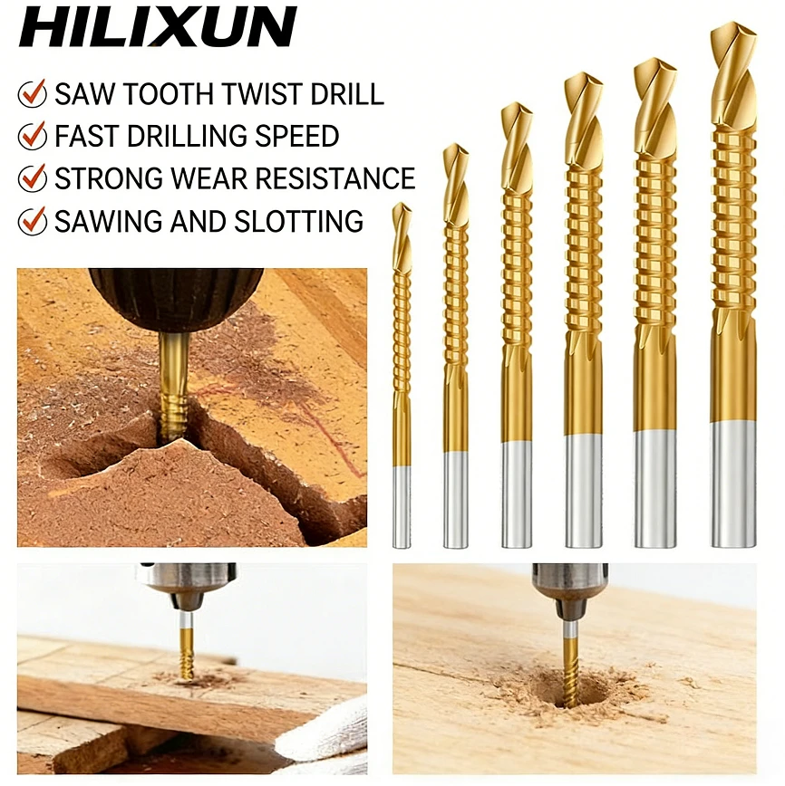 

Набор кобальтовых сверл HILIXUN, спиральный винт, метрический композитный метчик, набор спиральных сверл, многофункциональный металл