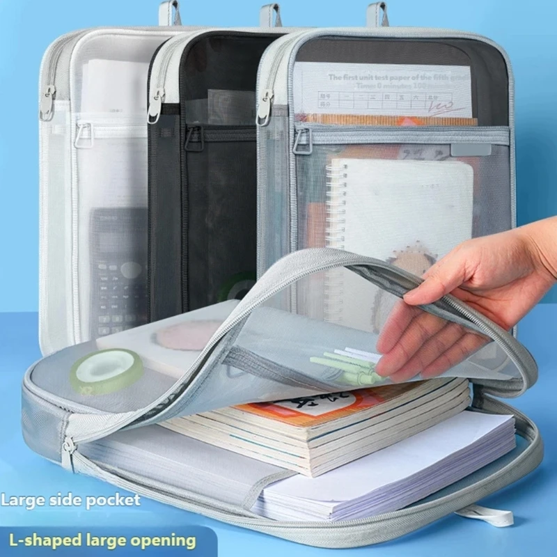 bolsa-armazenamento-documentos-transparente-com-alca-e-bolso-frontal-para-arquivamento-escritorio-arquivos-escolares-e