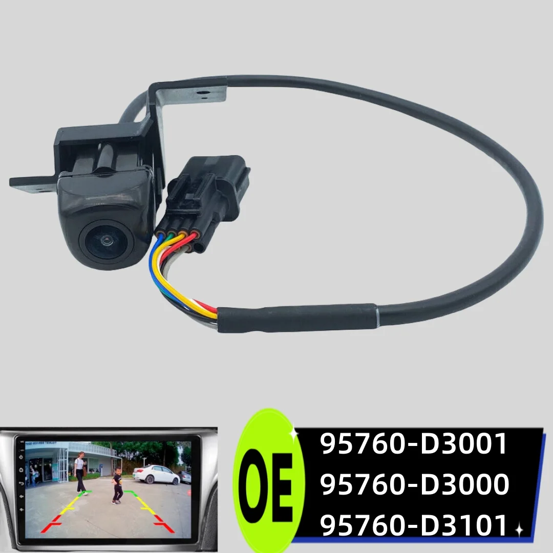 

95760-D3101 New Rear-View Backup Camera Parking-Assis For Hyundai Tucson 2016 2017 2018 2019 2020 95760-D3001 95760-D3000