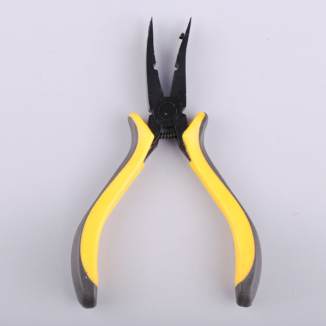 Mayatech Metal Elbow Ball-head Clamp Installation ToolK10338A Tools Straight Ball Nose Pliers Yellow For RC Helicopter& Airplane