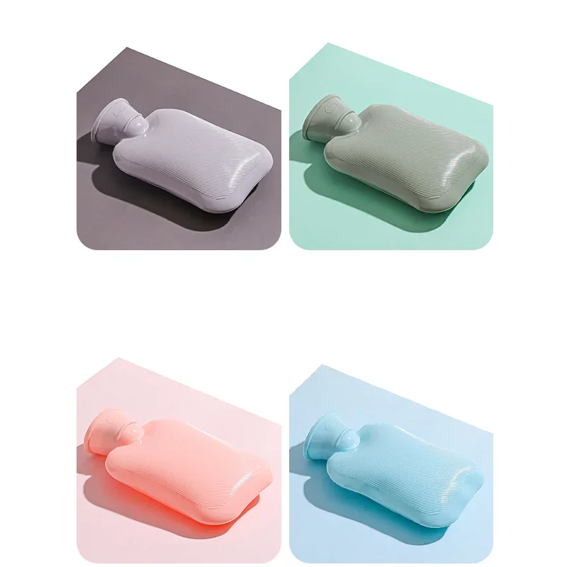 

500ML Water Injection Hot Water Bag Thickened Hot Water Bag Portable Hand Warmer Warm Bag