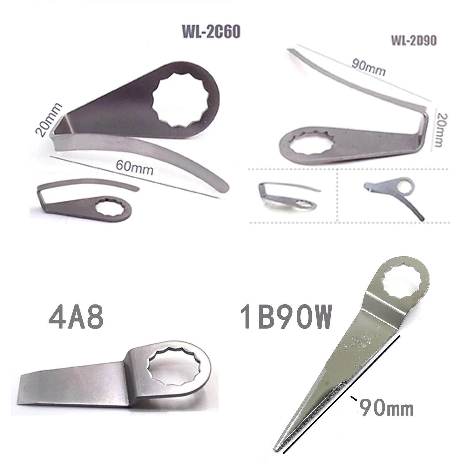 

Pneumatic Scraper Parts Pneumatic Tools Air Window Cut-Off Knife Windshield Cutter Machine Left And Right Orbital Blades