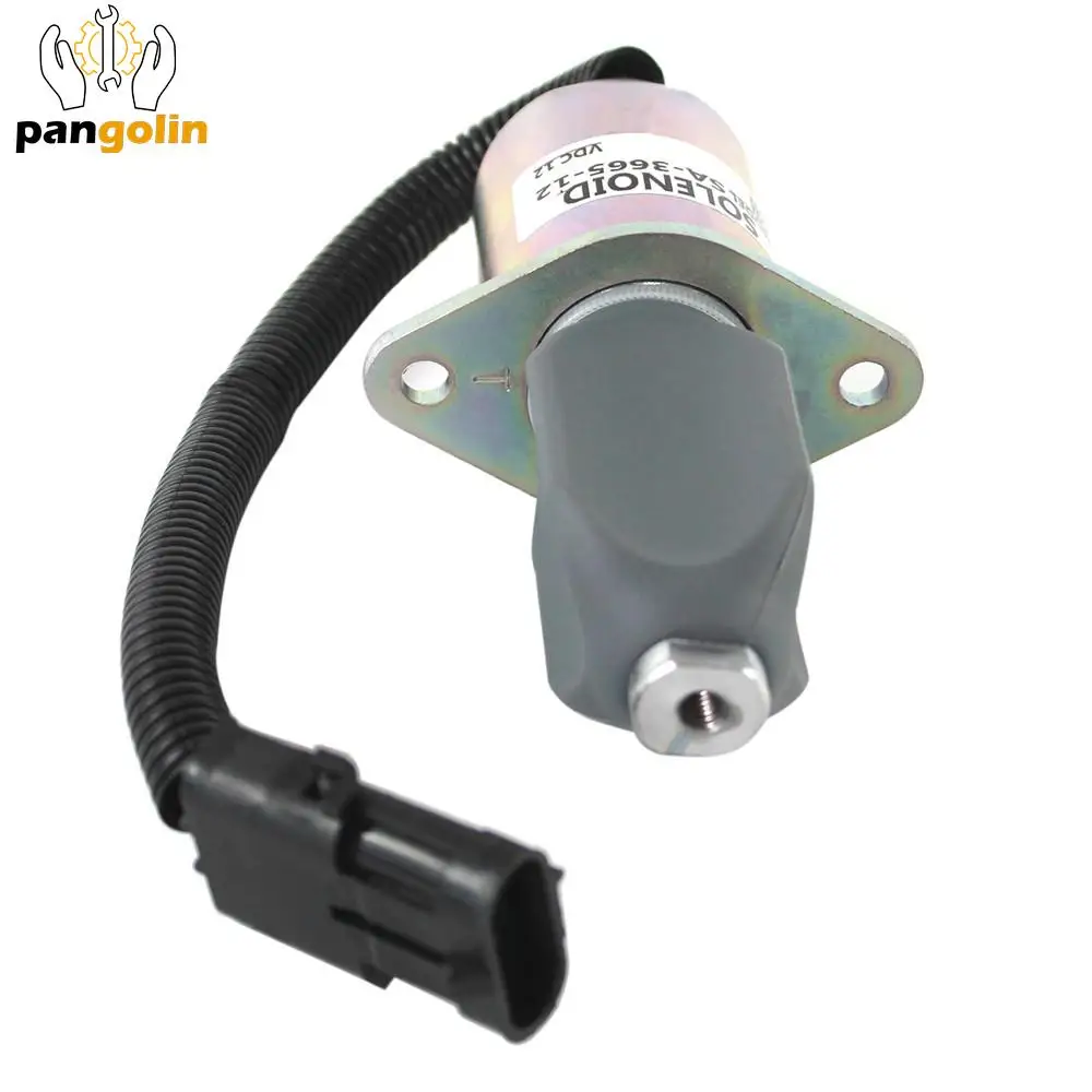 

12V Fuel Shutoff Solenoid 1753ES-12A6UC3B1S1 3934171 3800603 for Cummins Equipment Parts 3919422 3934972 SA-3665-12 SA-4754-12