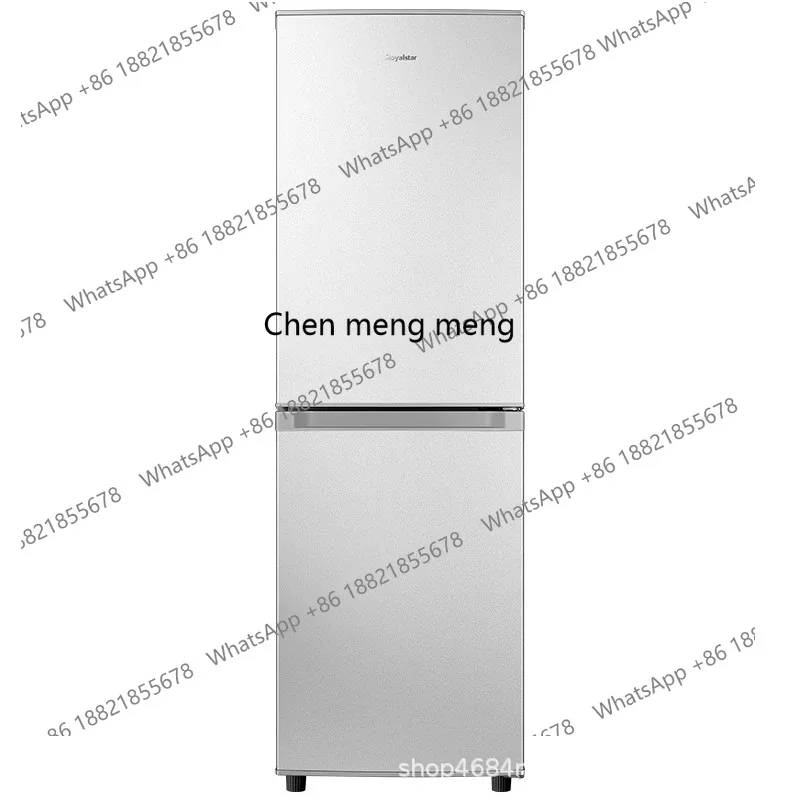 

202liters [first-class energy efficiency] double-door small refrigerator home office rental dormitory low noise and power saving