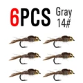 6pcs grey