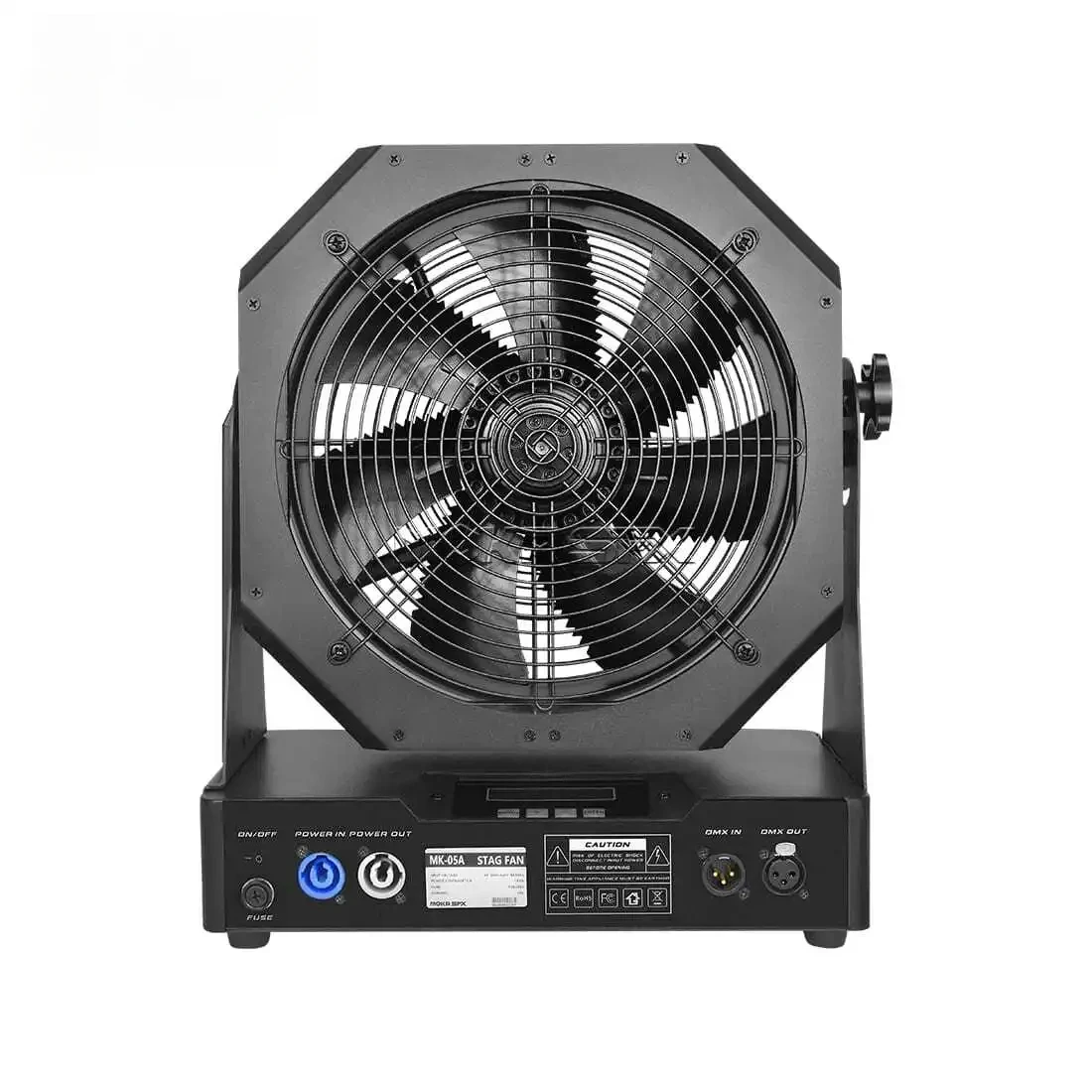 MOKA SFX MK-05A  Professional 150W DMX Stage Fan with Variable Speed and Remote Control for Disco DJ Equipment