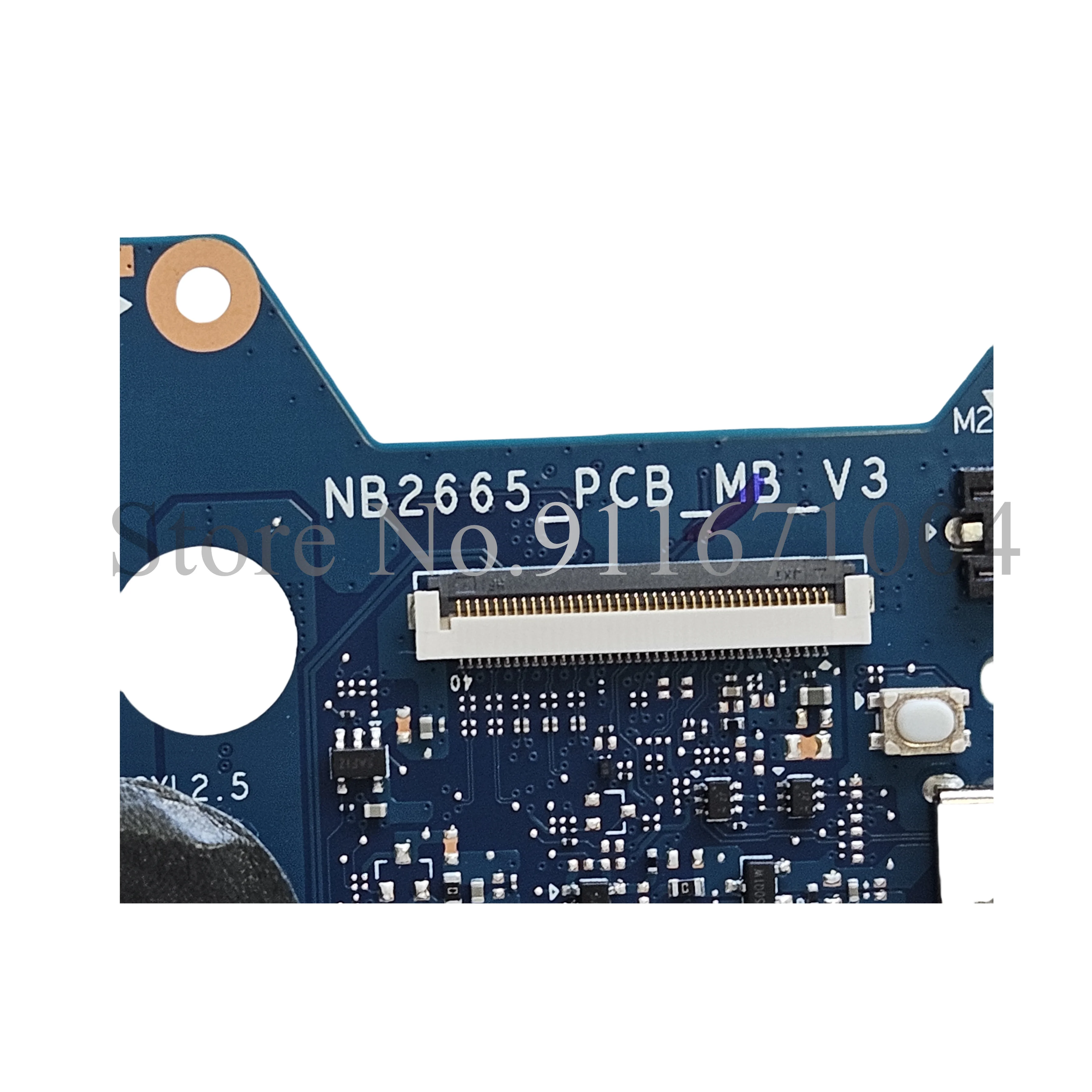 Imagem -03 - Pcb mb v3 Nbhyn11004 Nb.hyn11.004 para Acer Swift Sf11433 Laptop Placa-mãe com Cpu N4120 4g Ram Nb2665_pcb_mb_v3 Nb2665