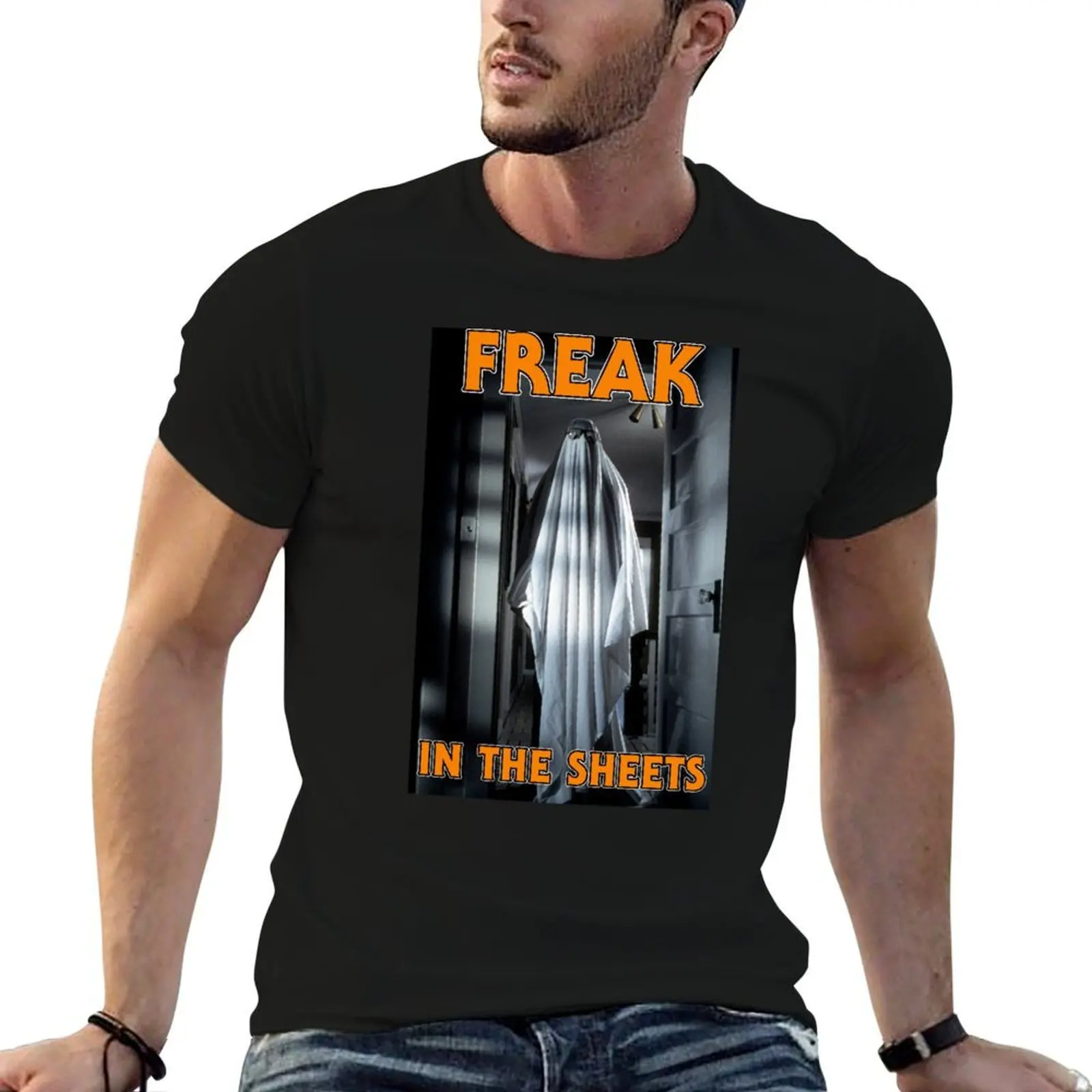 

Freak in the Sheets - Bob Halloween Ghost Michael Meyers T-Shirt cotton t shirt pack t shirt personalised T-Shirt