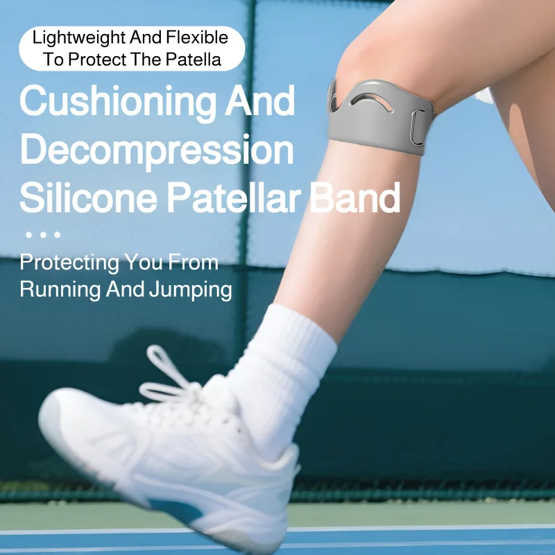 Professional Knee Brace Patellar Strap For Running, Cycling, Basketball, And Other Sports; Shock Abs