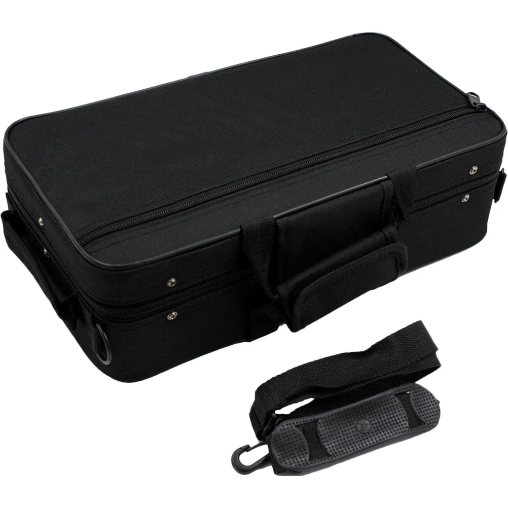

1pcs Clarinet Bag Oxford Cloth Wind Instrument Case Multi-Functional Shoulder Hand Carrying Thick Protective Storage Holder For