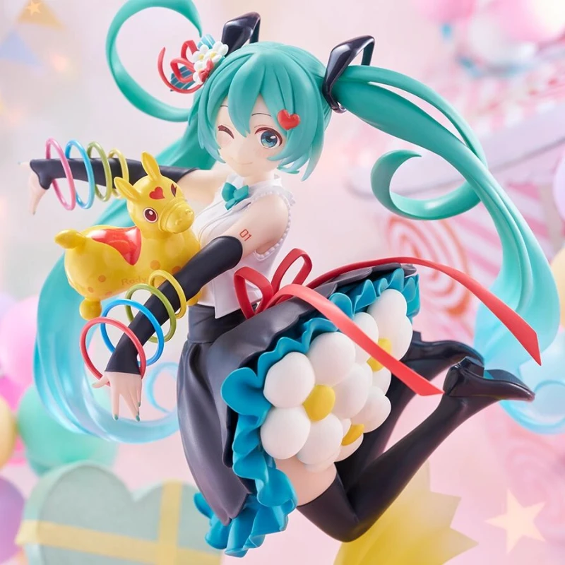 Taito Original Genuine Vocaloid Singer Piapro Characters Hatsune Miku Rody Artist MasterPiece 39 Ver 20cm Model Toy Figures Gift