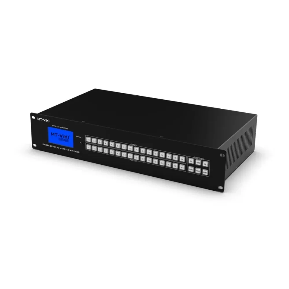 MT-VIKI ADI 4K 30Hz HDMI Matrix Switch 16x16, Video Matrix HDMI 16 in 16 Out with WEB Control