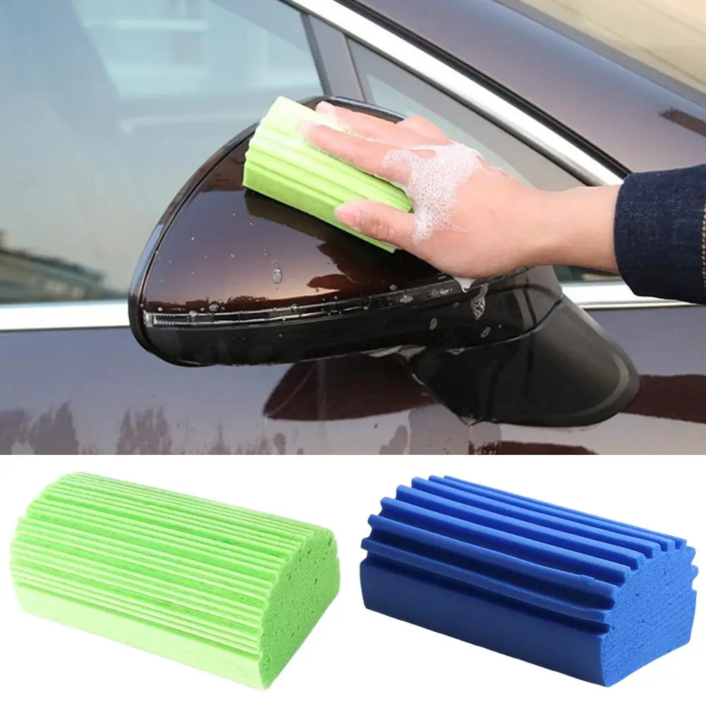 Car Damp Clean Duster Cleaning Sponges Window Cleaning Sponge Dust Removal Dusters for Home Kitchen Bathroom Car Cleaning Tools