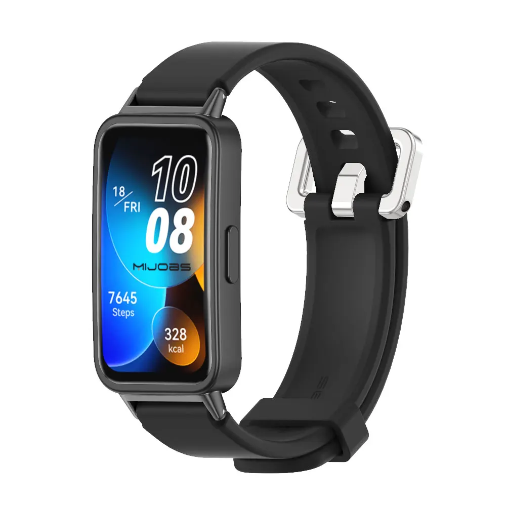 For Huawei Band 7 Strap Smart Wristband Correa Bracelet for Huawei Watch Band 8 9 10 Replacement Accessories Silicone Watchband