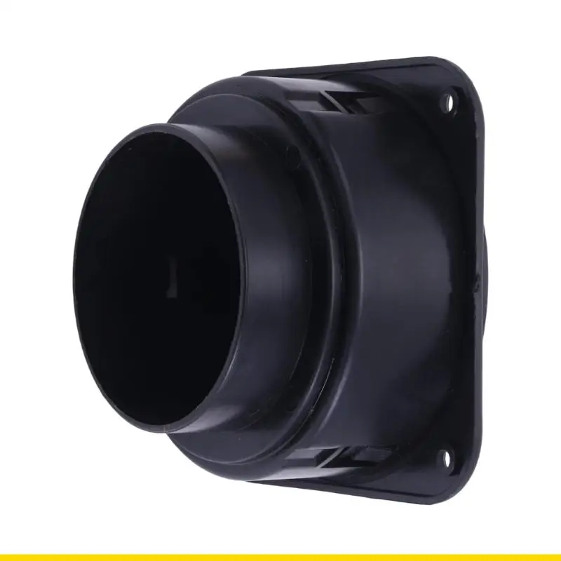 SZCH Rotating Parking Heater Outlet for Directing Warm Air, with Plastic Construction, Square Front Panel and Mounting Points