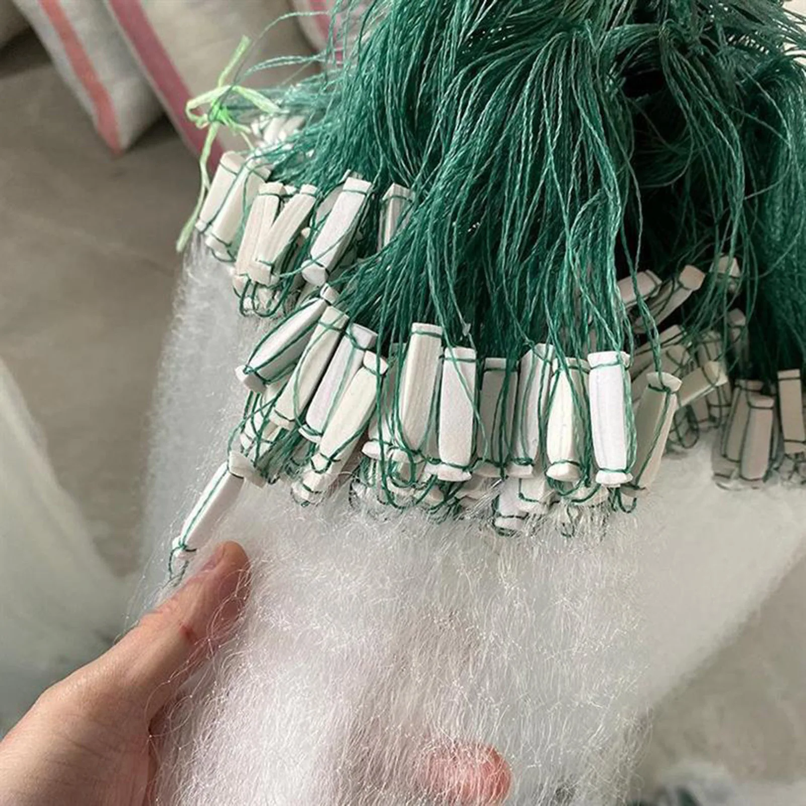 المهنية الصيد يلقي صافي معدات الصيد قوي ودائم المحمولة سهلة رمي شبكة الصيد لاستخدام بركة النهر الصيد البحري