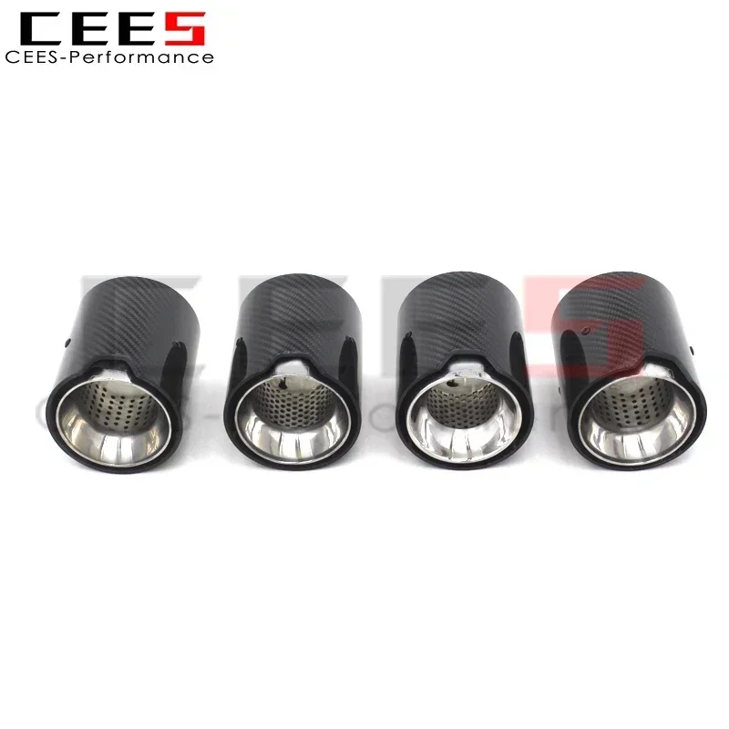 CEES Performance Carbon Exhaust Tips For Bmw F87 M2 F80 M3 F82 F83 M4 M5 M6 M135i M235i M335I M435I Exhaust Nozzles Tails