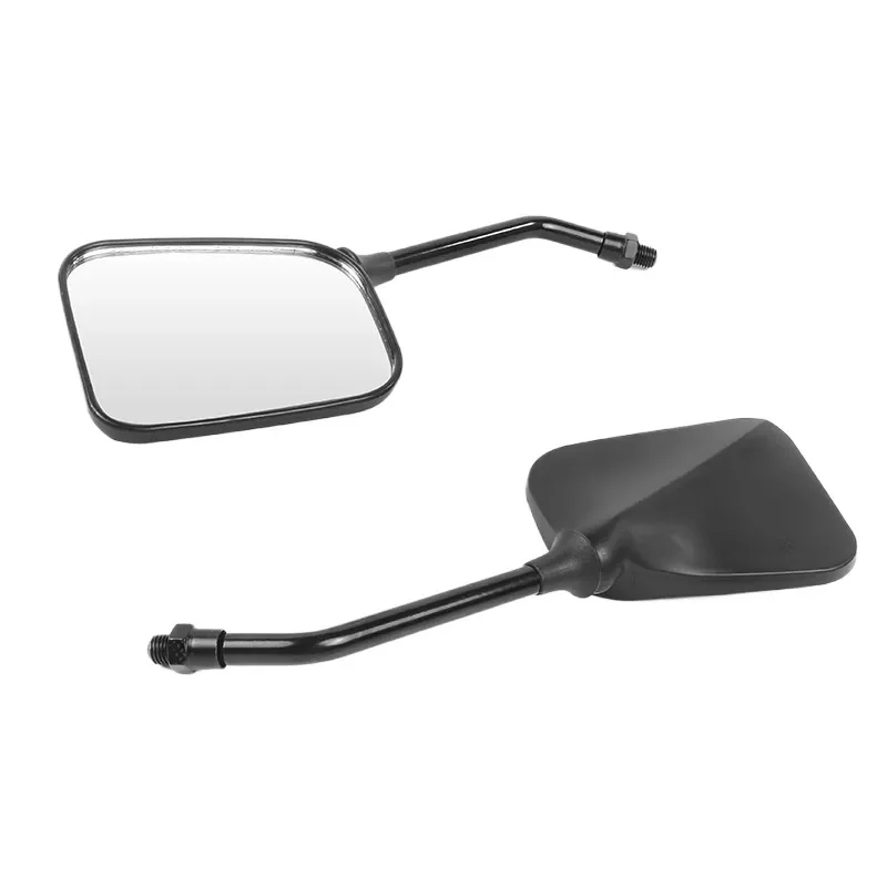 Universal Motorcycle Rear View Mirror Adjustable Handlebar End Side Reflectors Compatible with QJMOTOR QJ125 GS125 King Bike