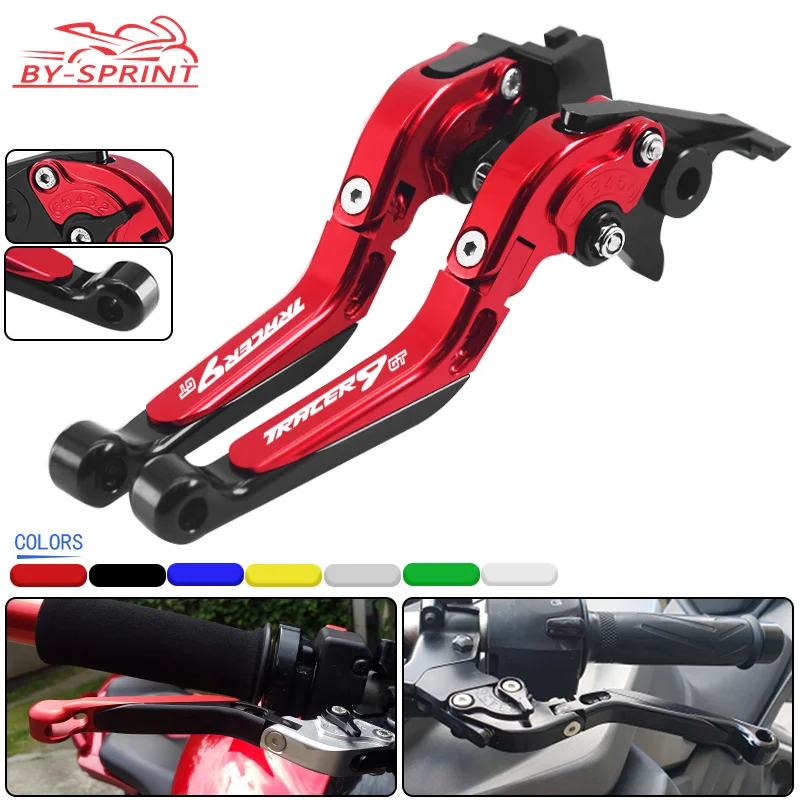 

For TRACER 9 GT Tracer 9GT 2021 2022 2023 2024 Motorcycle Accessories CNC Adjustable Folding Extendable brake clutch lever